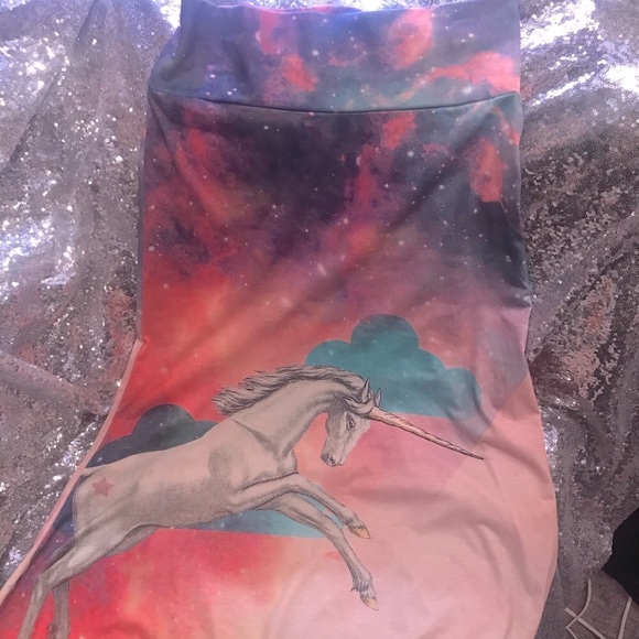 Galaxy Unicorn 🦄 Skirt Size M - Picture 2 of 6